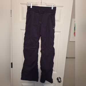 Lululemon Studio Pant Size 4 Indigo Colour Drawstring Athletic Pants